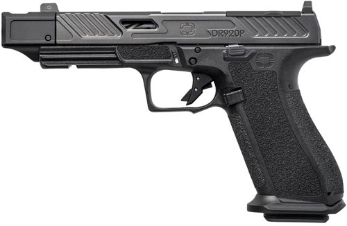 GSS2240CA_LEFT.jpg SHADOW SYSTEMS DR920P ELITE 10 - RD 9MM OPTC CT COMPENSATD BLK