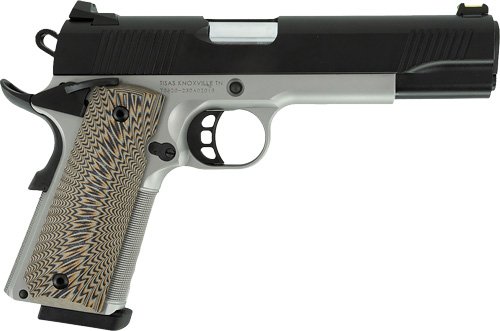 GT10100803_1.jpg TISAS 1911 D10 FO 10MM - 5" BBL SS/BLACK 2-8RD MAGS