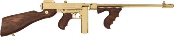 GT150DTG.jpg THOMPSON 1927A1 45ACP CARBINE - TITANIUM GOLD W/50RD & 20RD