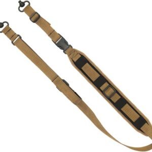 GTSL129.jpg GROVTEC QS 2 POINT SENTINEL - SLING W/ PB SWIVELS COYOTE BRN