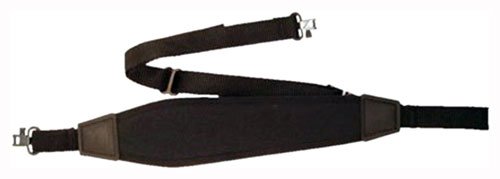 GTSL20.jpg GROVTEC PREMIUM PADDED SLING - 48"X1" NYLON BLACK W/SWIVELS