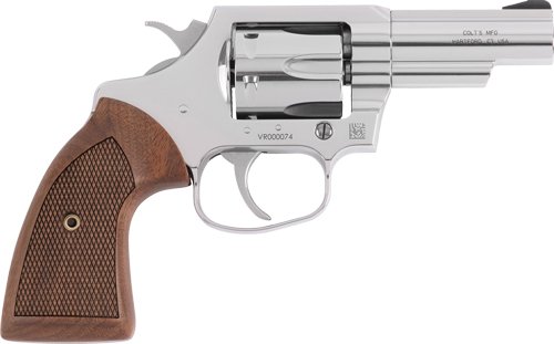 GVIPERSP3WRR.jpg COLT VIPER 357MAG 3" 6RD - STAINLESS WALNUT GRIPS