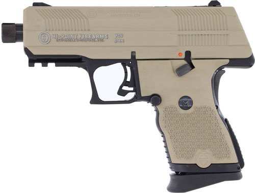 GYC9FDE_LEFT_1.jpg HI-POINT PISTOL YC9 9MM 10RD - 3.93" FDE SLIDE THREADED