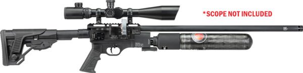 HATSAN FACTOR RC .25 PCP - SIDE LEVER 2-MAGS BLACK