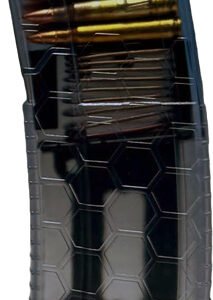HX30AR15S2SMK_2.jpg HEXMAG MAGAZINE AR-15 5.56X45 - 30RD SMOKE HEXVIEW SERIES 2