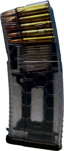 HX30AR15S2SMK_2.jpg HEXMAG MAGAZINE AR-15 5.56X45 - 30RD SMOKE HEXVIEW SERIES 2
