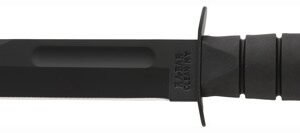 K1213.jpg KA-BAR FIGHTING/UTILITY KNIFE - 7" W/PLASTIC SHEATH BLACK