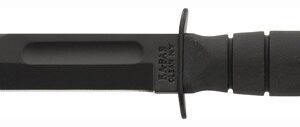 K1258.jpg KA-BAR SHORT KA-BAR 5.25" W/ - PLASTIC SHEATH STRAIGHT EDGE