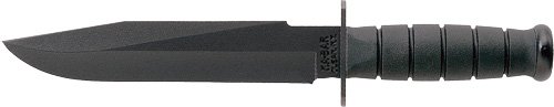 K1269.jpg KA-BAR FIGHTER KNIFE 8" - STRAIGHT EDGE W/PLASTIC SHEATH