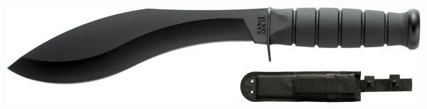 K1280.jpg KA-BAR COMBAT KUKRI - 8" W/POLYESTER SHEATH