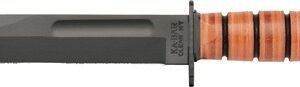 K1317.jpg KA-BAR DOG'S HEAD UTILITY 7" - BLADE W/ LEATHER SHEATH