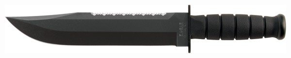 K2211_2.jpg KA-BAR BIG BROTHER KNIFE - 9-3/8" W/LEATHER SHEATH