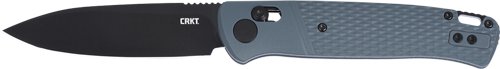 K430GKP_1.jpg CRKT COUNTERPART 3.38" PLAIN - EDGE GRAY CROSSBAR LOCK