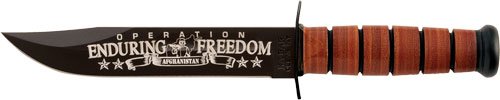 K9169.jpg KA-BAR USMC OEF AFGHANISTAN - 7" W/LEATHER SHEATH USMC