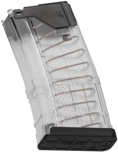 L5G220CLR_1.jpg LANCER MAGAZINE L5AWM AR-15 - 5.56X45 20RD TRANSLUCENT CLEAR