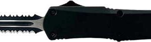 LBR431_1.jpg TEMPLAR KNIFE LARGE OTF BLACK - RUBBER 3.5" BLACK DAGGER SRRTD