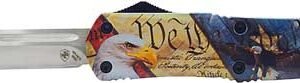 LEG332_1.jpg TEMPLAR KNIFE LARGE OTF EAGLE - 3.5" SILVER DROP POINT