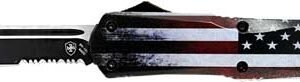 LUS531_1.jpg TEMPLAR KNIFE LARGE OTF FULL - US 3.5" BLACK TANTO SERRATED