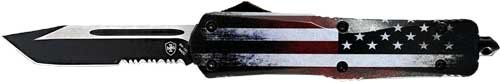 LUS531_1.jpg TEMPLAR KNIFE LARGE OTF FULL - US 3.5" BLACK TANTO SERRATED