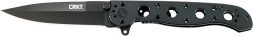 M1603KS.jpg CRKT M16-03KS 3.5" PLAIN EDGE - SPEAR POINT BLACK BLADE
