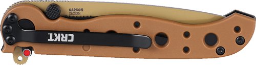 M1610DZ_CLOSED_1.jpg CRKT M16-10DZ 3" HALF SERRATED - TAN/TAN TANTO D2
