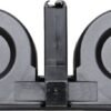 IVER JOHNSON MAGAZINE AR15 - 223 100RD DRUM BLK/CLEAR POLY