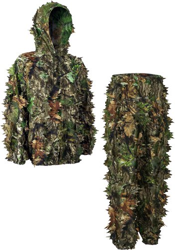 MOOBLSSM.jpg TITAN LEAFY SUIT MOSSY OAK - OBSESSION NWTF S/M PANTS/TOP