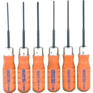 MS6.jpg GRACE USA SCREWDRIVER SET - MICRO SET OF 6