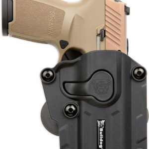 MX001.jpg BULLDOG MAX MULTI-FIT POLYMER - PADDLE HOLSTER FULL/COMP BLK