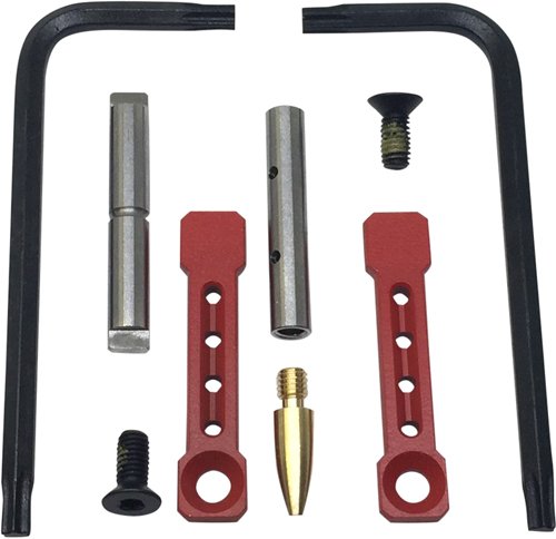 NRTHPGENSTRED.jpg KNS PIN KIT NON-ROTATING - GEN ST AR15/M16 .154 RED