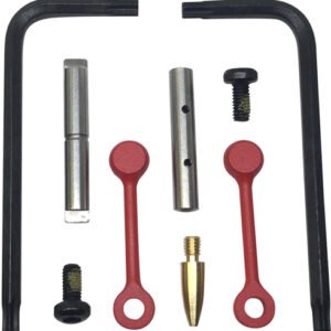 NRTHPMOD2154RED.jpg KNS PIN KIT NON-ROTATING - GEN2 MOD2 AR15/M16 .154 RED
