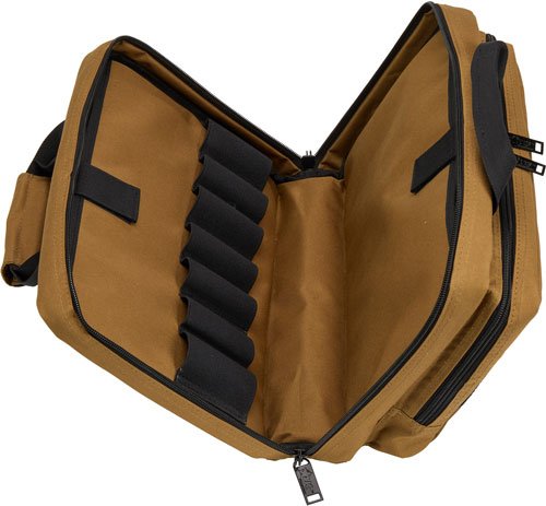 P21209_OPEN.jpg US PEACEKEEPER MICRO MINI - RANGE BAG W/5-MAG HOLDERS TAN