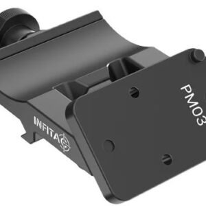 PM03.jpg INFITAC 45 DEGREE OFFSET MOUNT - PICATINNY FOR FMP13 & FML19
