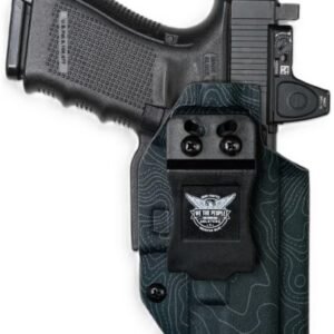 R021047R.jpg WE THE PEOPLE HOLSTER IWB RH - KYDEX FOR GLOCK 19/19X ORD GRY