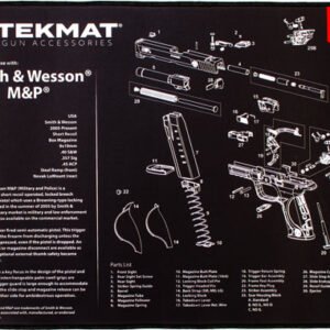 R20SWMP.jpg TEKMAT ARMORERS BENCH MAT - ULTRA 15"X20" S&W MP BLACK