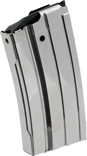 R90013.jpg RUGER MAGAZINE MINI-14/RANCH - RIFLE 223 20RD NICKEL