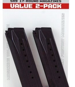 R90449_1.jpg RUGER MAGAZINE SR9 9MM LUGER - 17RD BLUED STEEL 2-PACK