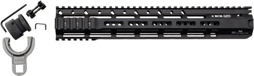 RAIDERM13556BLK.jpg BCM RAIDER M RAIL 13" M-LOK - COMPATIBLE BLACK FITS AR-15