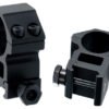 RGWM25H4.jpg UTG RINGS 1" HIGH PROFILE - MATTE BLACK PICATINNY/WEAVER