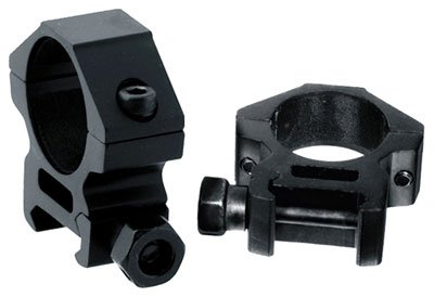 RGWM25L2.jpg UTG RINGS 1" LOW PROFILE - MATTE BLACK PICATINNY/WEAVER