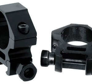 RGWM30L4.jpg UTG RINGS 30MM LOW PROFILE - MATTE BLACK PICATINNY/WEAVER