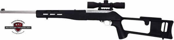 RUG3000.jpg ADV TECH STOCK RUGER 10/22 - STANDARD BARREL BLACK SYN