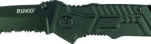 RUK0144SCS.jpg RUKO FOLDER SPRING ASSIST - 3.25" RUBBER BLACK HANDLE