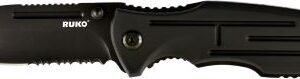 RUK0153CS.jpg RUKO FOLDER SPRING ASSIST - 3.25" ALUMINUM BLACK HANDLE
