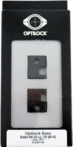 SAKO OPTILOCK BASE FOR SAKO - 85/75/L461 LONG ACTION BLUED