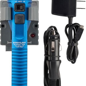 S78131.jpg STREAMLIGHT STINGER 2020 LED - W/120V AC/12V DC CHARGER BLUE