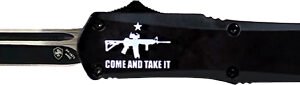 TEMPLAR KNIFE SMALL OTF COME - AND TAKE IT AR 2.75" BLK TANTO