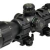 SCPM392AOLWQ_1.jpg UTG BUGBUSTER 3-9X32 1" RGB - MIL-DOT W/QD RINGS BLACK
