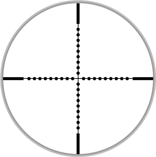 SCPM392AOLWQ_RETICLE.jpg UTG BUGBUSTER 3-9X32 1" RGB - MIL-DOT W/QD RINGS BLACK