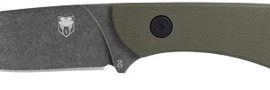 SD2DNSODGGEN2.jpg COBRATEC D2 SKINNER 3.75" FULL - TANG OD GREEN G10 W/KYDEX SHTH